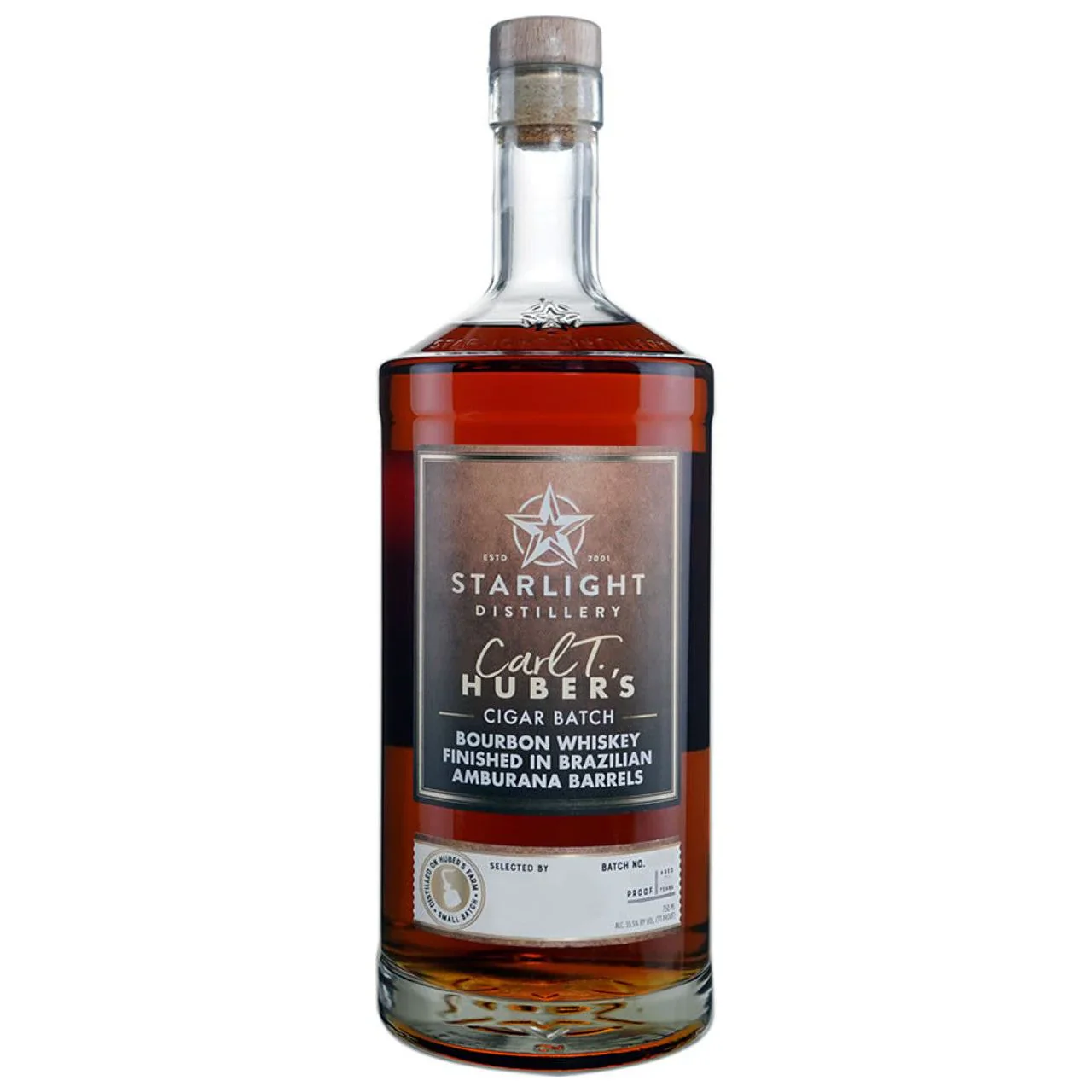 STARLIGHT CARL T AMBURANA SINGLE BARREL BOURBON 750ML @ MacTaggart [1048102]