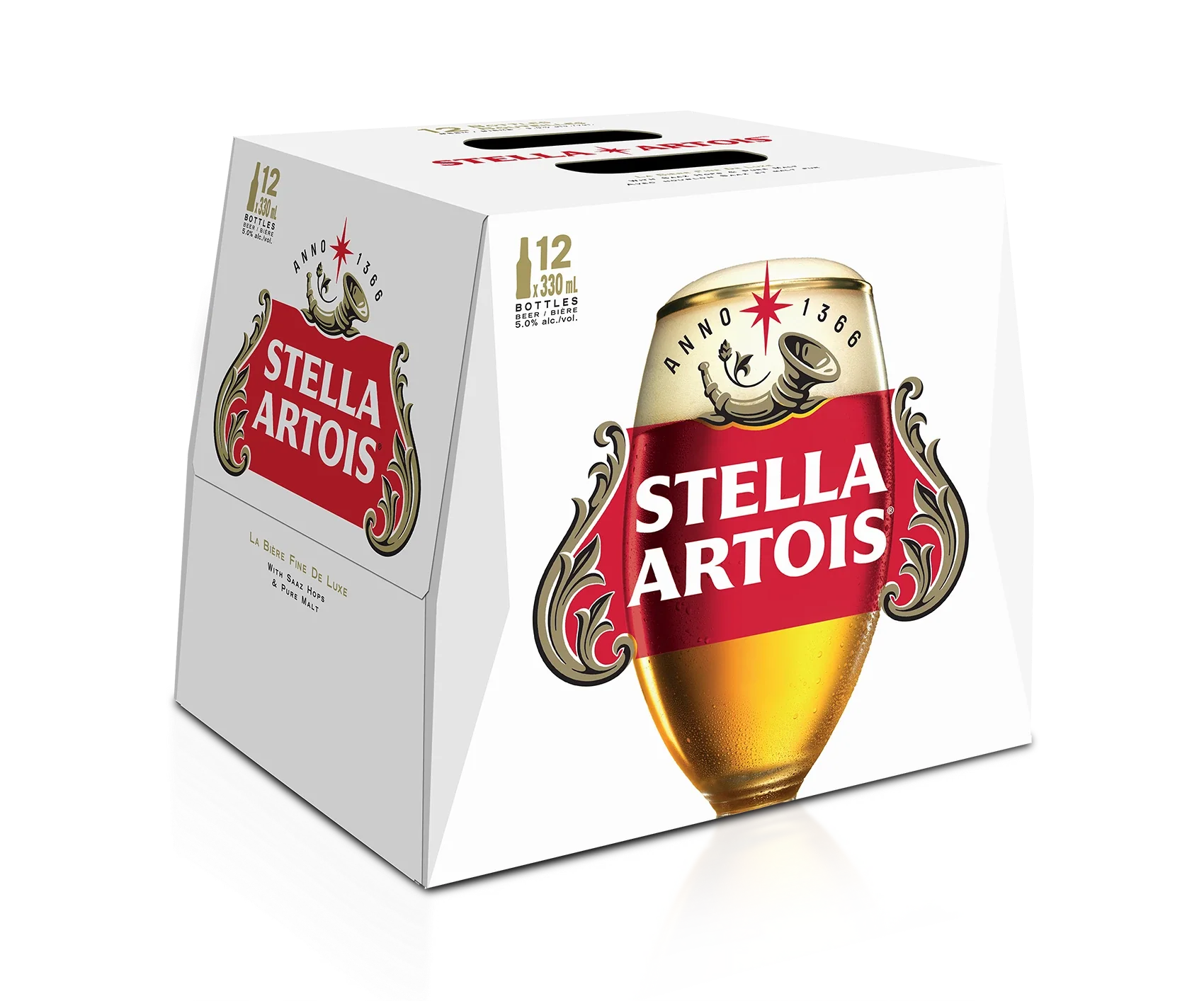 STELLA ARTOIS 330ML 12PK BT @ MacTaggart [1000872]