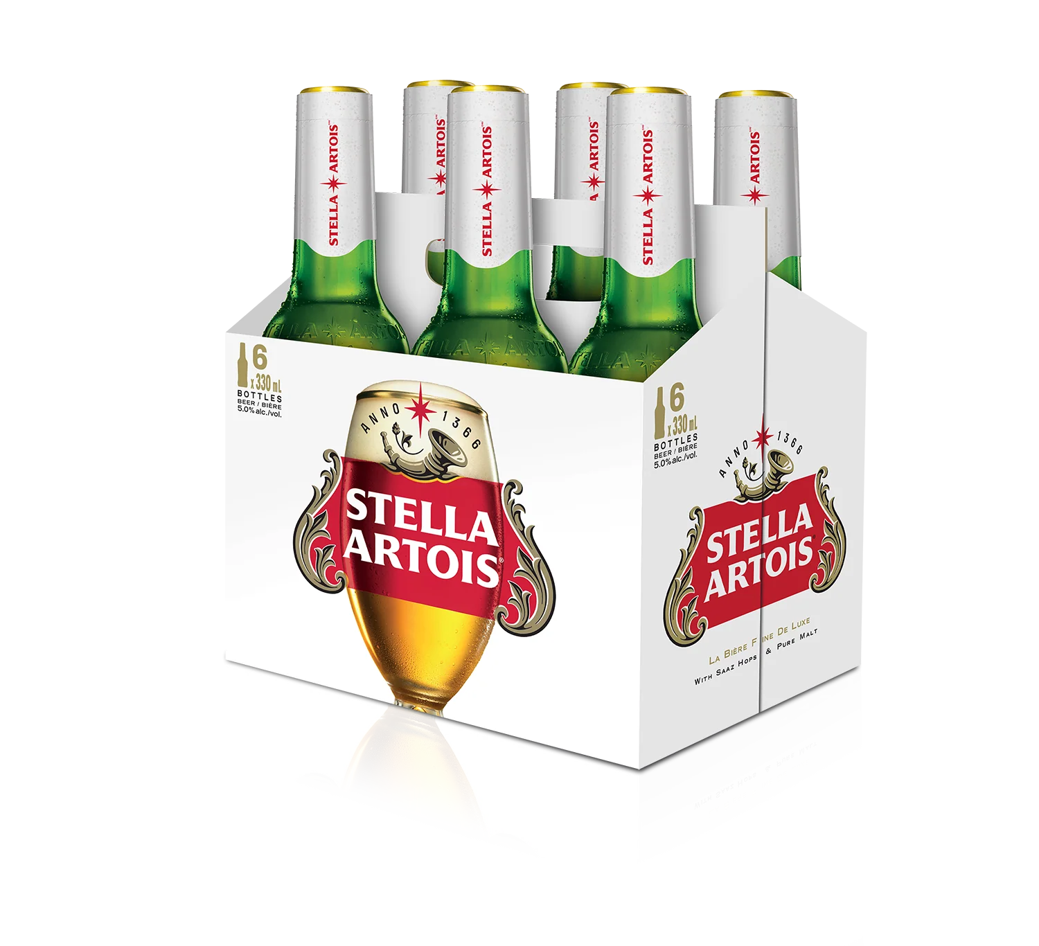 STELLA ARTOIS 330ML 6PK BT @ Deerfoot Meadows [1000632]