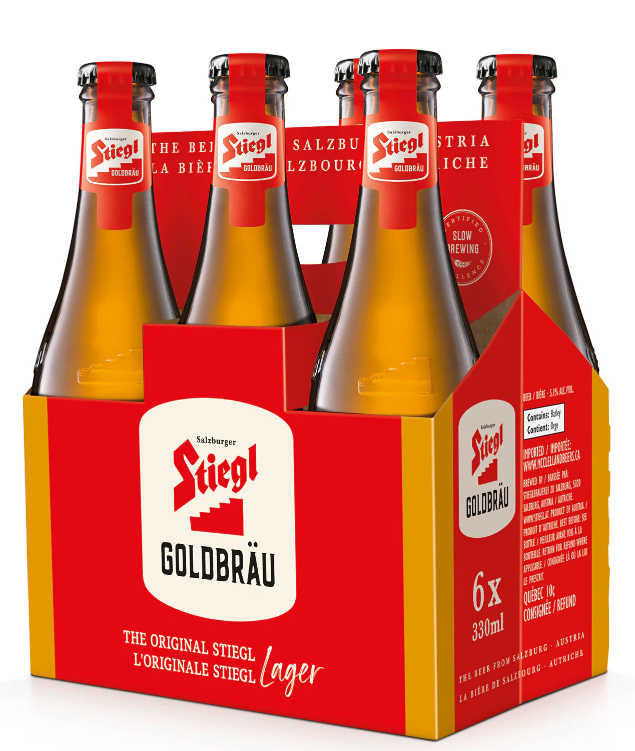 STIEGL GOLDBRAU 330ML 6PK BT @ MacTaggart [1011118]
