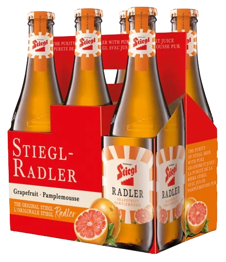 STIEGL GRAPEFRUIT RADLER 330ML 6PK BT @ Deerfoot Meadows [1010197]