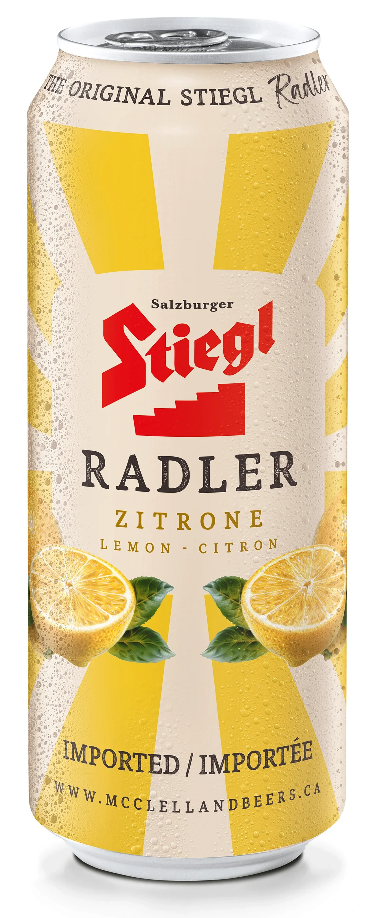STIEGL ZITRONE RADLER 500ML CAN @ MacTaggart [1005291]