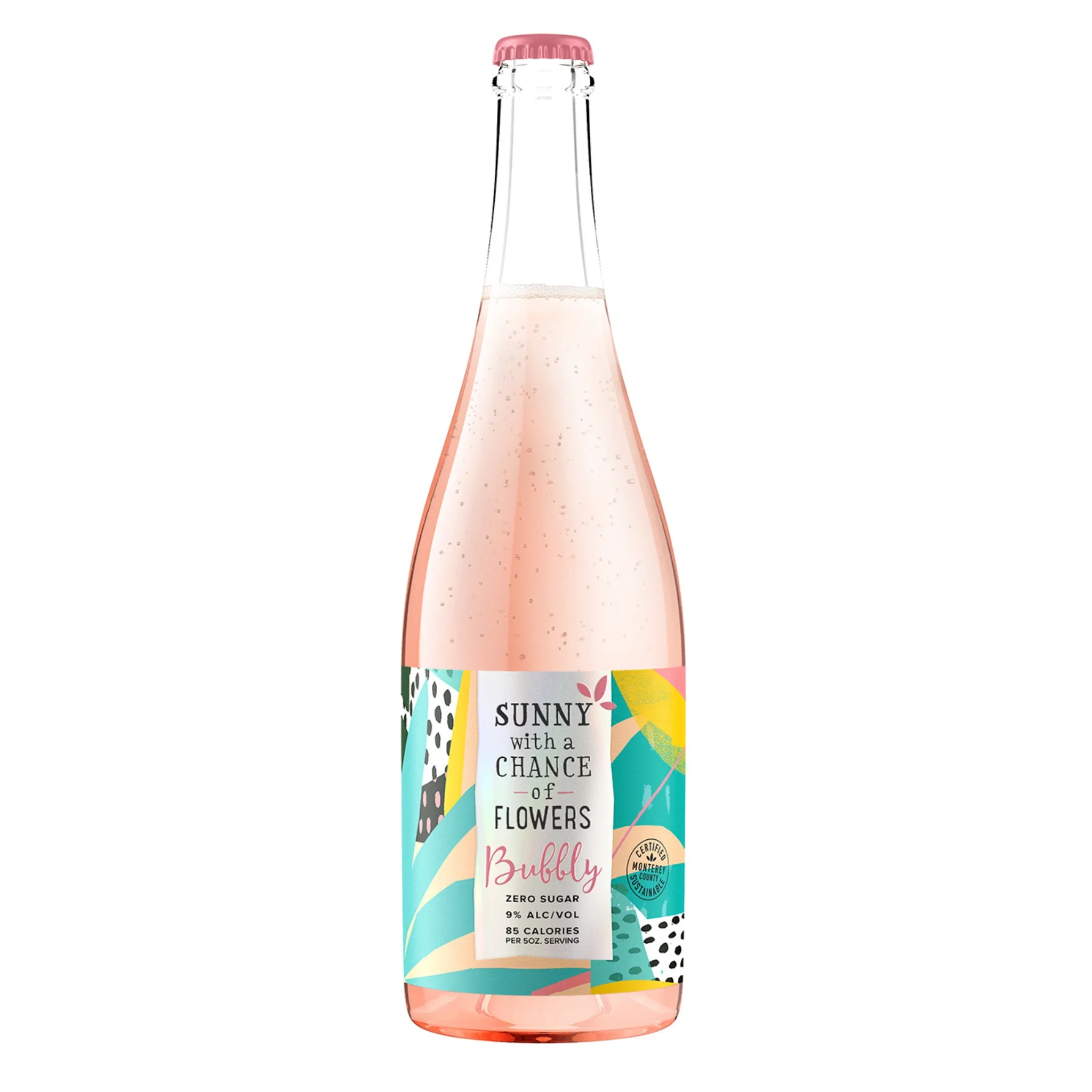 SUNNY WITH A CHANCE OF FLOWERS BUBBLY ROSE 750ML @ Deerfoot Meadows [1049330]