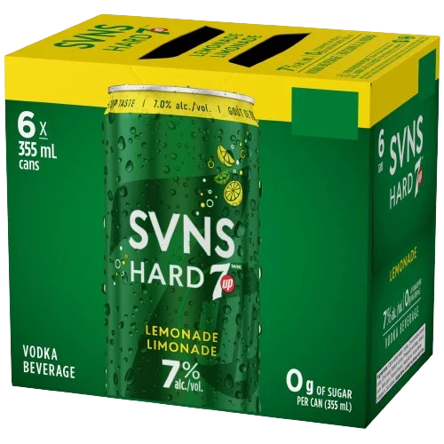 SVNS HARD 7UP LEMONADE 355ML 6PK CAN @ MacTaggart [1051363]