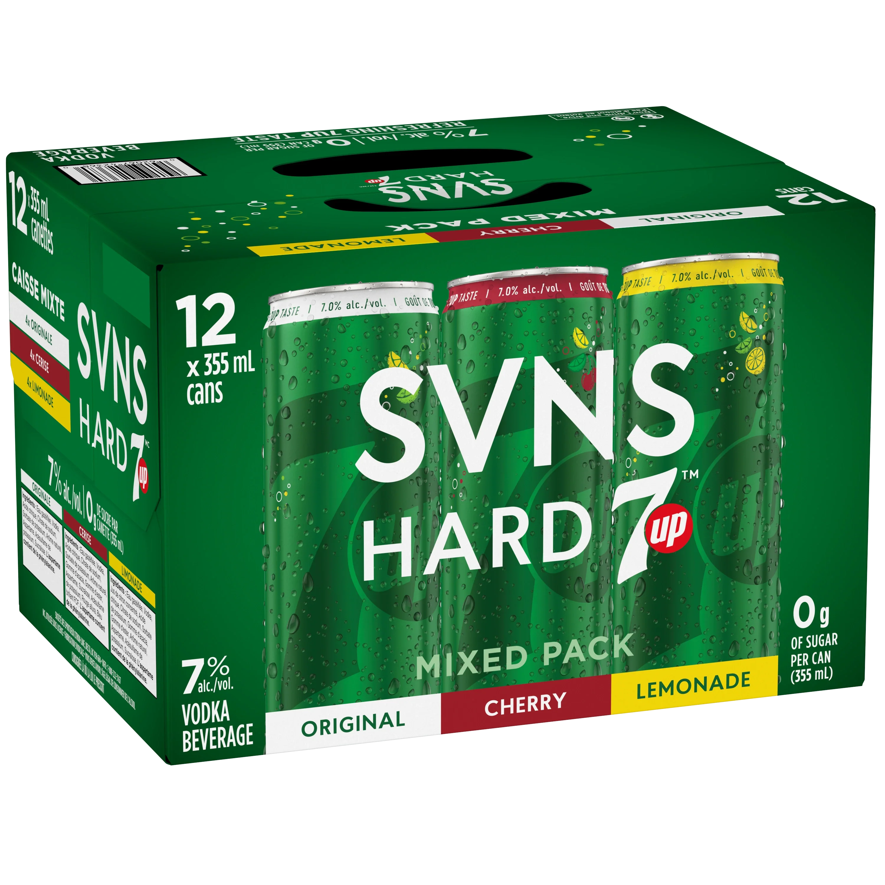 SVNS HARD 7UP MIXER 355ML 12PK CAN @ MacTaggart [1056112]