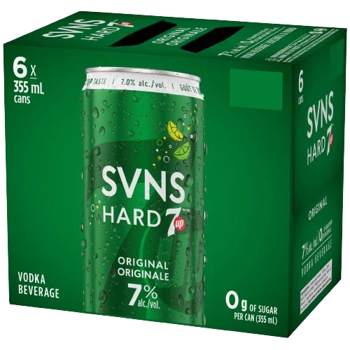 SVNS HARD 7UP ORIGINAL 355ML 6PK CAN @ Deerfoot Meadows [1051365]