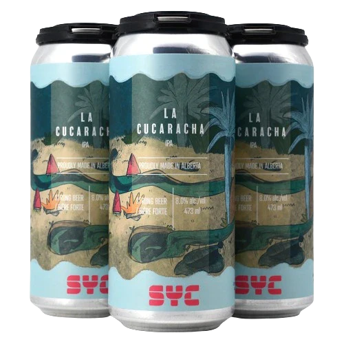 SYC LA CUCARACHA IPA 473ML 4PK CAN @ MacTaggart [1045114]