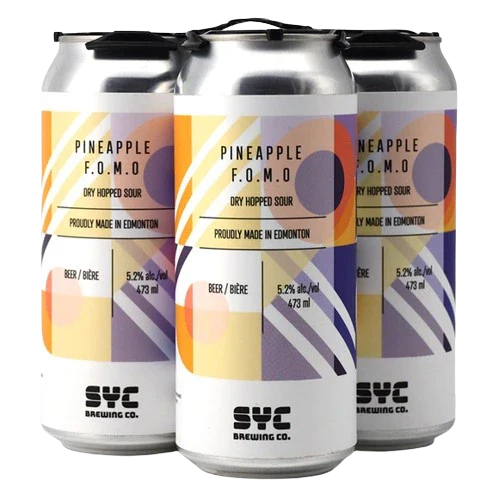 SYC PINEAPPLE FOMO SOUR 473ML 4PK CAN @ MacTaggart [1027335]