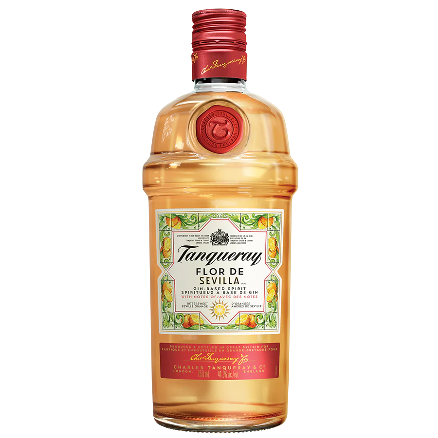 TANQUERAY FLOR DE SEVILLA LTD ED LONDON DRY GIN 750ML @ Deerfoot Meadows [1005234]