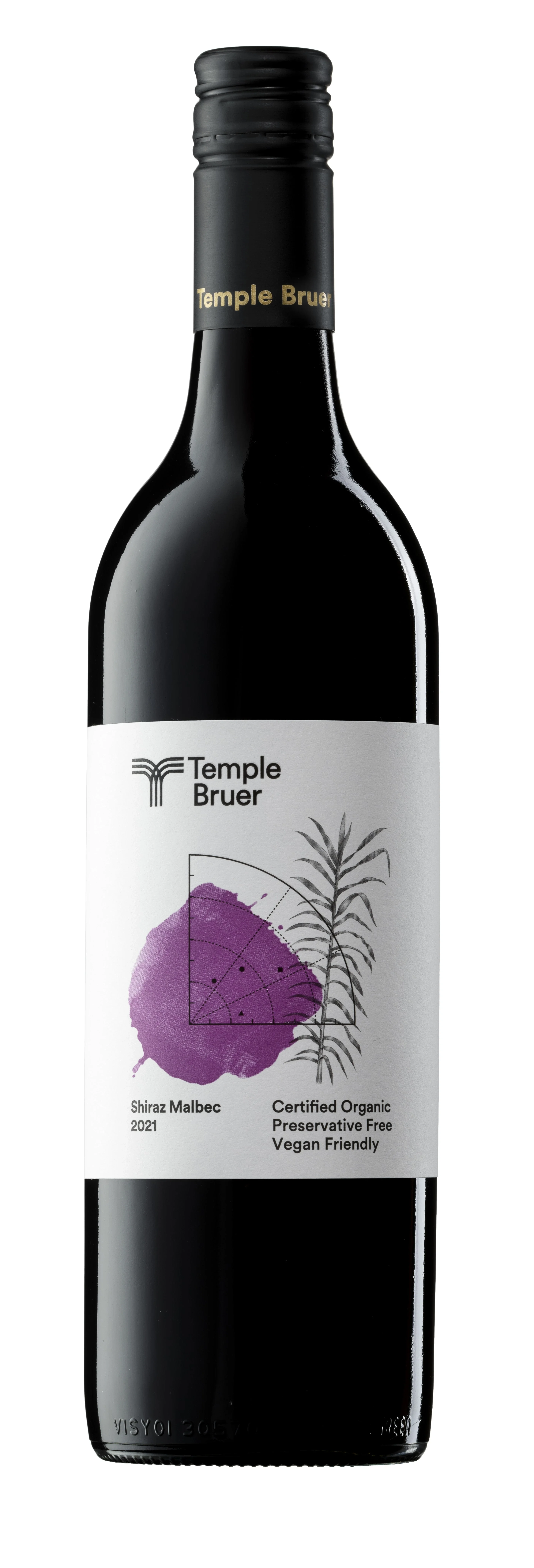 TEMPLE BRUER SHIRAZ MALBEC 750ML @ Deerfoot Meadows [1008039]