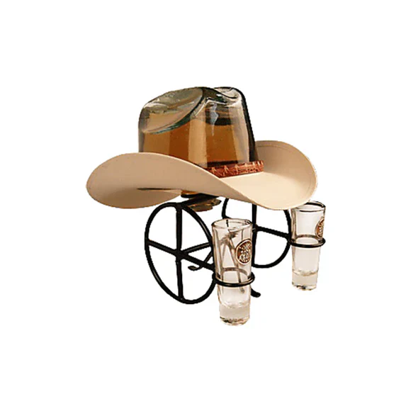 TEXANO RODEO HAT REPOSADO TEQUILA WITH STAND 1L @ Saskatoon [1060020]