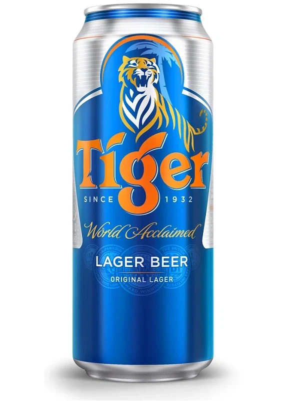 TIGER BEER 500ML CAN @ MacTaggart [1010876]