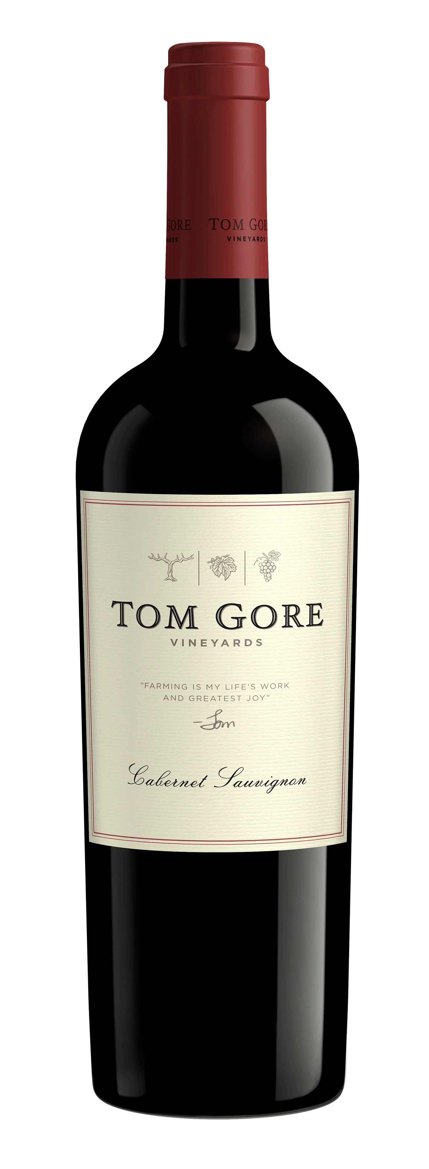TOM GORE CABERNET SAUVIGNON 750ML @ MacTaggart [1002592]