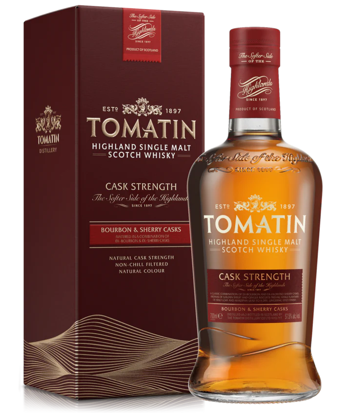 TOMATIN CASK STRENGTH HIGHLAND SINGLE MALT SCOTCH 750ML @ MacTaggart [1034616]