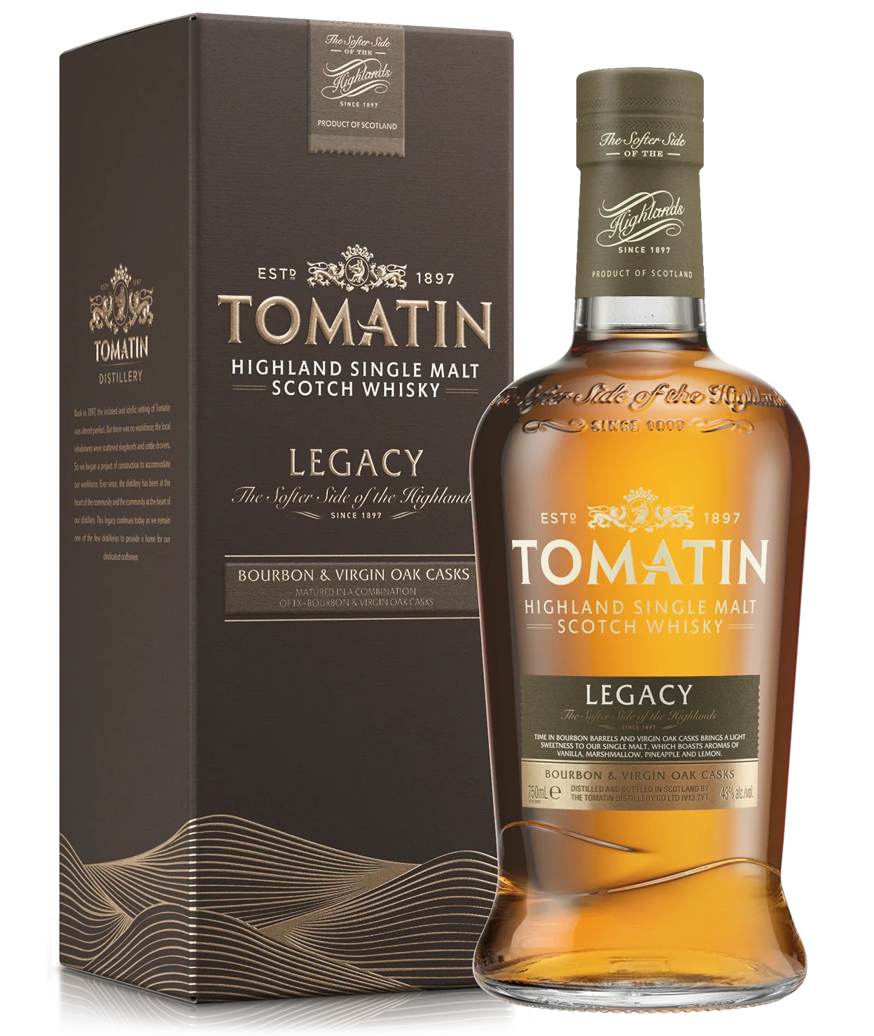 TOMATIN LEGACY HIGHLAND SINGLE MALT SCOTCH WHISKY 750ML @ Saskatoon [1002003]