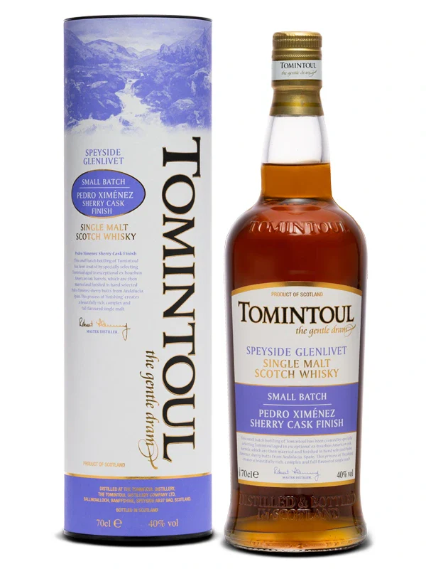 TOMINTOUL SMALL BATCH PX FINISH SPEYSIDE SINGLE MALT 700ML @ MacTaggart [1061332]