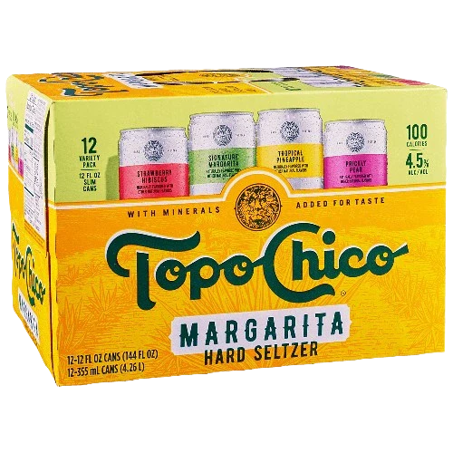 TOPO CHICO MARGARITA VARIETY 355ML 12PK CAN @ MacTaggart [1045541]
