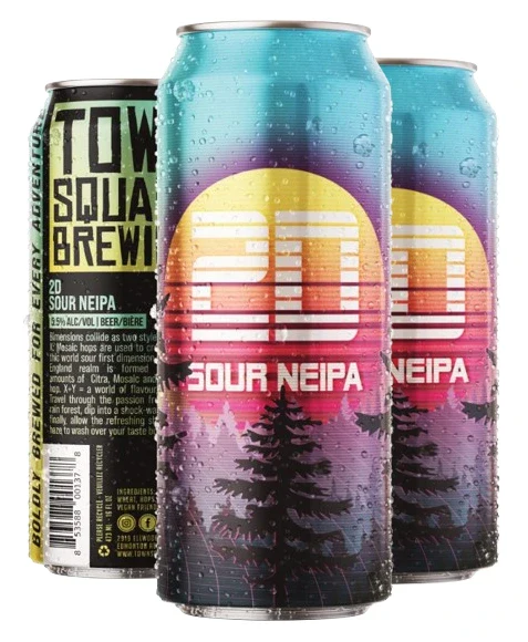 TOWN SQUARE 2D SOUR NEIPA 473ML 4PK CAN @ MacTaggart [1013416]