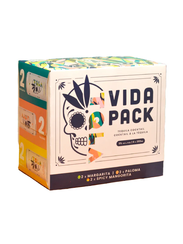 TQLA VIDA VARIETY PACK 355ML 6PK CAN @ Sage Hill [1071938]