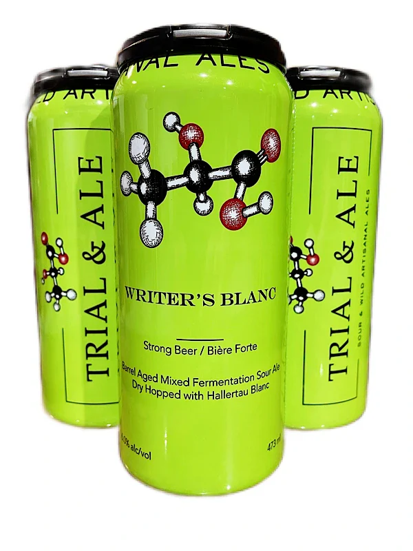 TRIAL & ALE WRITERS BLANC DRY HOPPED SOUR 473ML 4PK CAN @ MacTaggart [1041367]