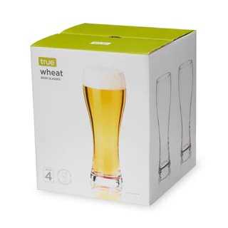 TRUE ALSACE WHEAT BEER GLASSES 4PK @ Saskatoon [1061129]