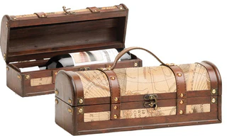 TRUE BOX CHATEAU OLD WORLD MAP 1 BOTTLE @ Deerfoot Meadows [1003506]