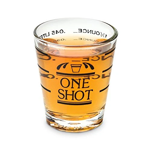 TRUE BULLSEYE MEASURED SHOT GLASS 1.5OZ @ Deerfoot Meadows [1008919]