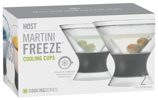 TRUE HOST MARTINI FREEZE CUP 2PK @ Saskatoon [1016629]