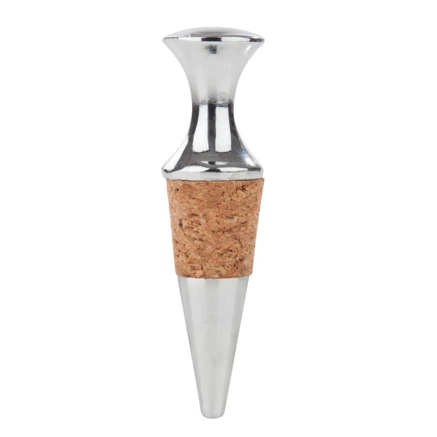 TRUE MONARCH CHROME & CORK BOTTLE STOPPER @ Township [1061074]