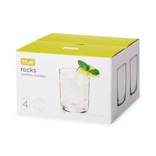 TRUE RICHMOND ROCKS GLASSES 4PK @ Southgate [1061104]