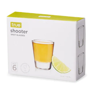 TRUE SHOOTER SHOT GLASSES 1.5OZ 6PK @ Deerfoot Meadows [1061092]
