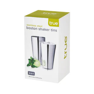 TRUE STAINLESS STEEL BOSTON SHAKER TINS @ Deerfoot Meadows [1061093]