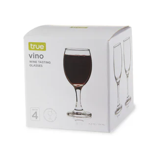 TRUE VINO WINE TASTING GLASSES 4PK @ Saskatoon [1061121]