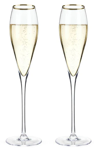 TRUE VISKI CHAMPAGNE GLASS SET @ MacTaggart [1011584]