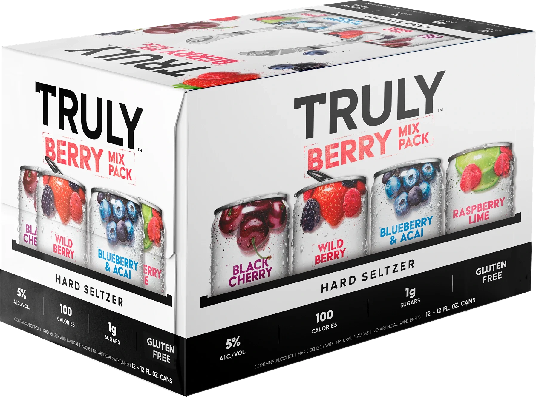 TRULY HARD SELTZER BERRY MIXER 355ML 12PK CAN @ Deerfoot Meadows [1025737]