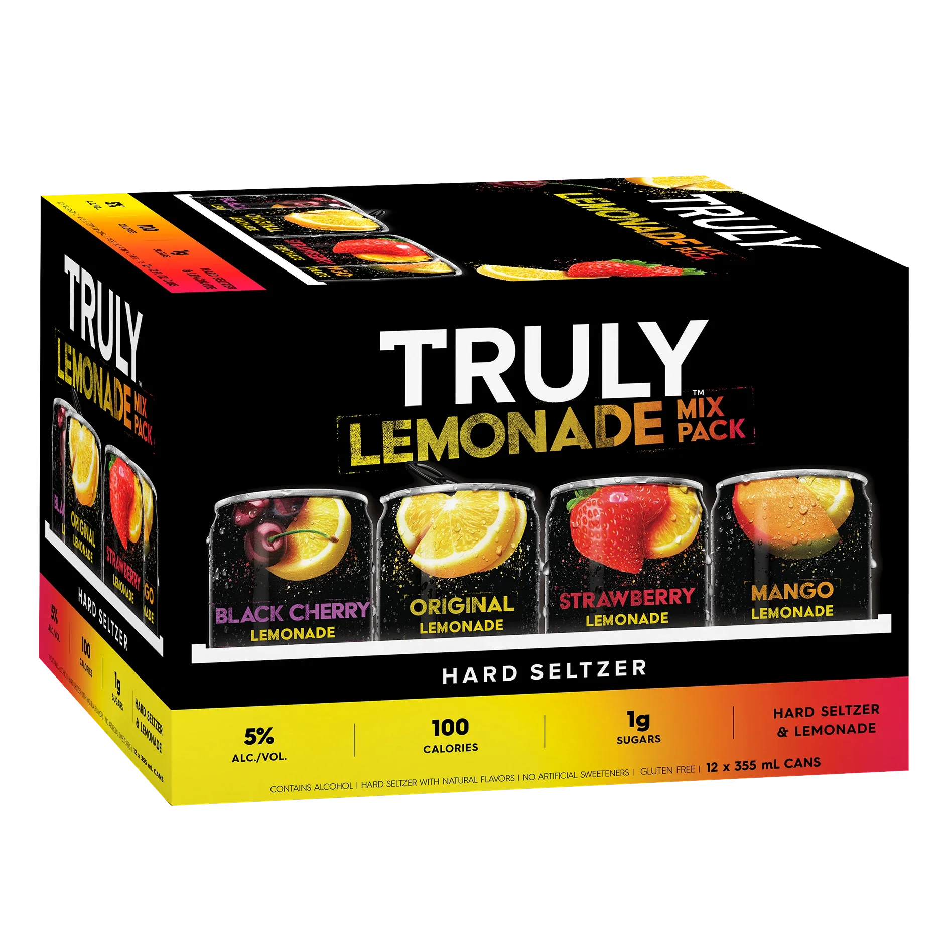 TRULY HARD SELTZER LEMONADE MIXER 355ML 12PK CAN @ MacTaggart [1025470]