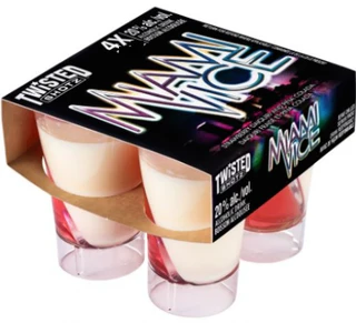 TWISTED SHOTZ MIAMI VICE 30ML 4PK @ MacTaggart [1002059]