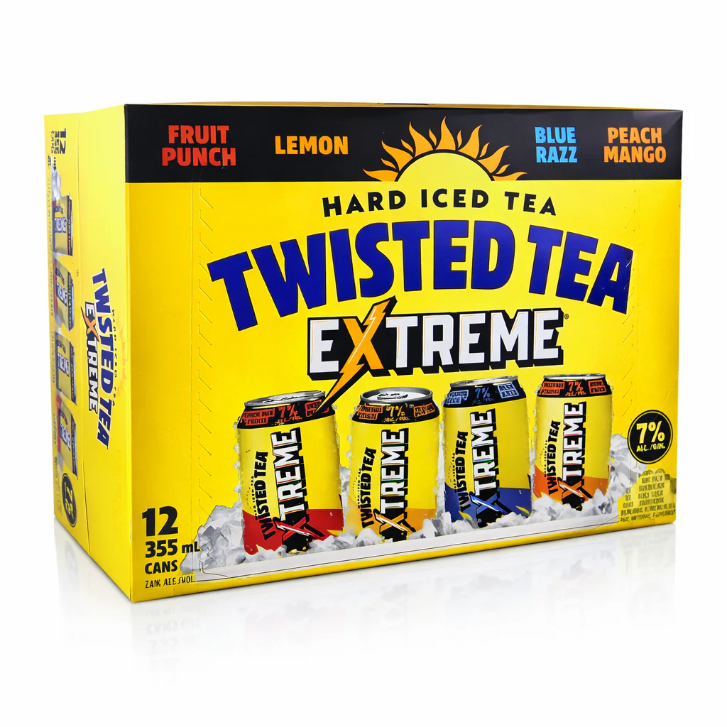 TWISTED TEA EXTREME 7% PARTY PACK 355ML 12PK CAN @ MacTaggart [1071210]