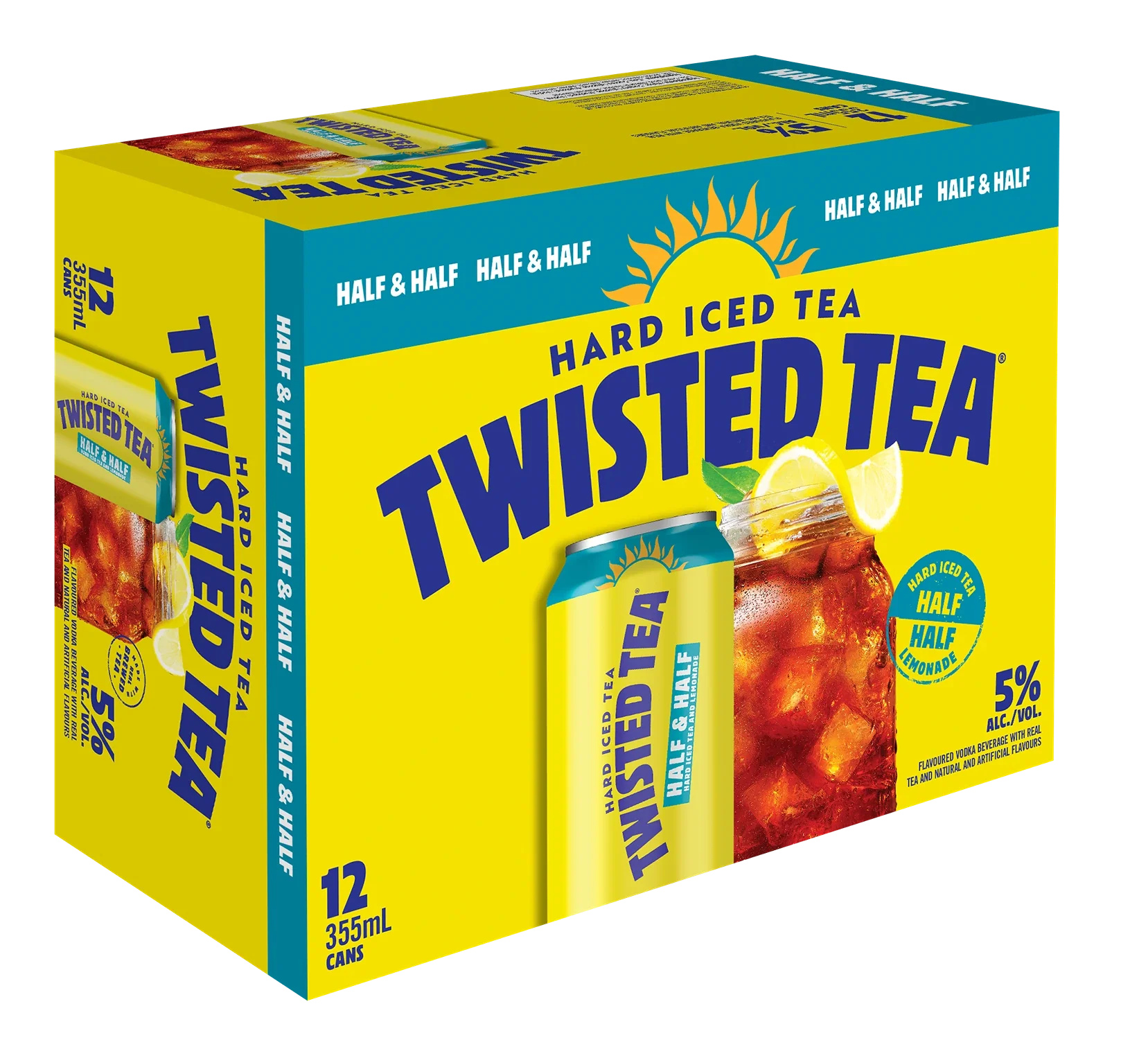 TWISTED TEA HALF & HALF 355ML 12PK CAN @ Deerfoot Meadows [1001947]