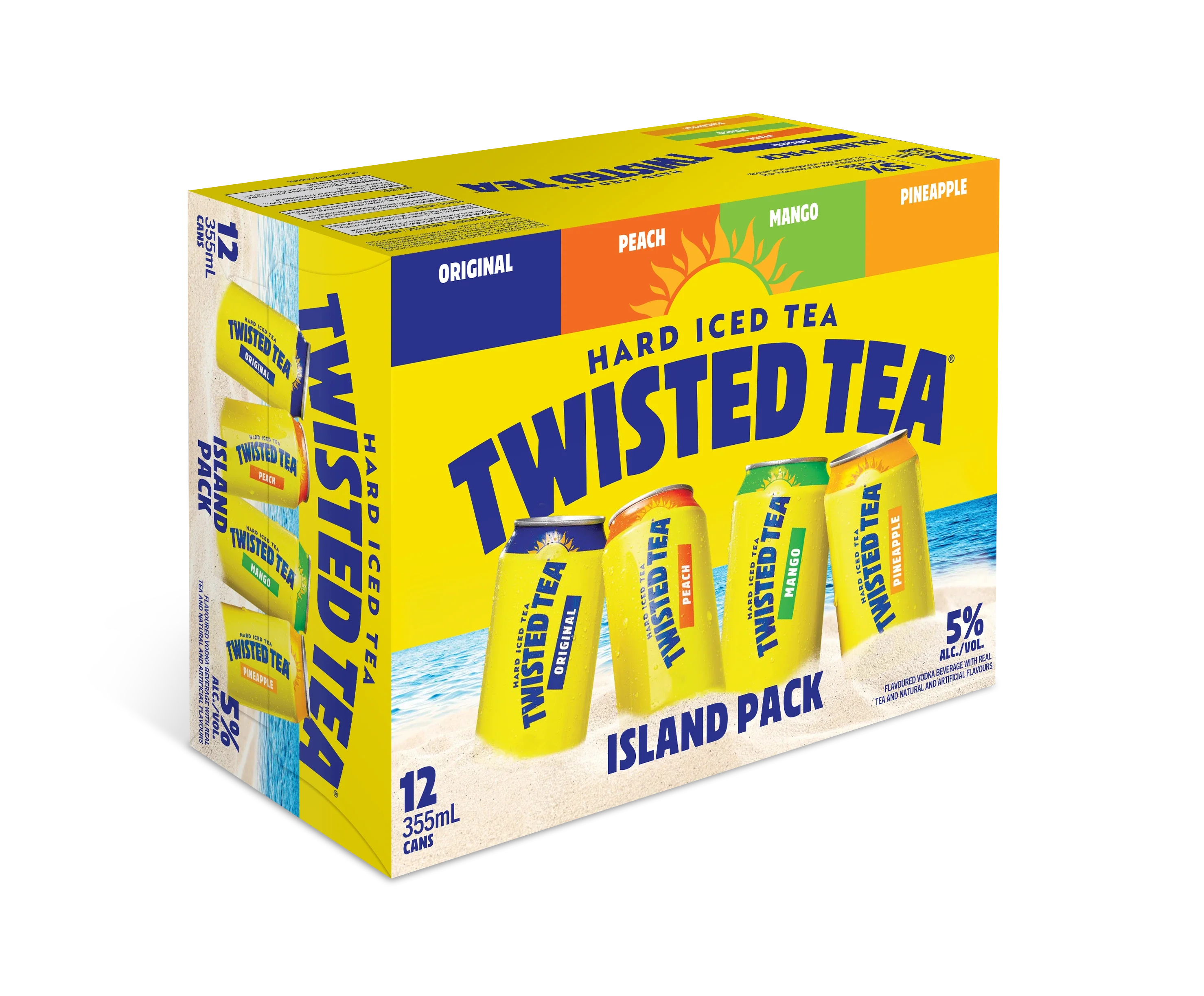 TWISTED TEA ISLAND MIXER 355ML 12PK CAN @ MacTaggart [1039628]