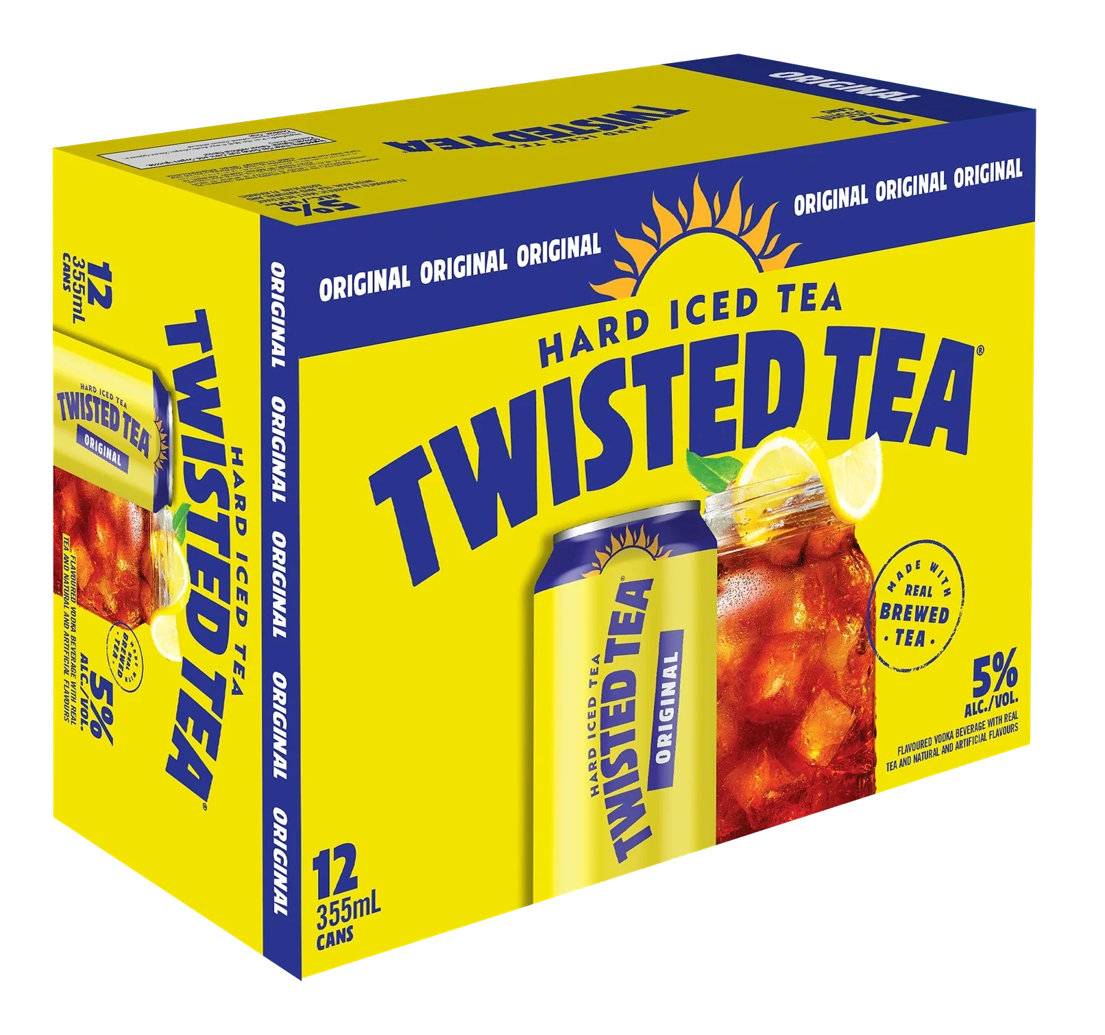 TWISTED TEA ORIGINAL 355ML 12PK CAN @ Saskatoon [1001222]