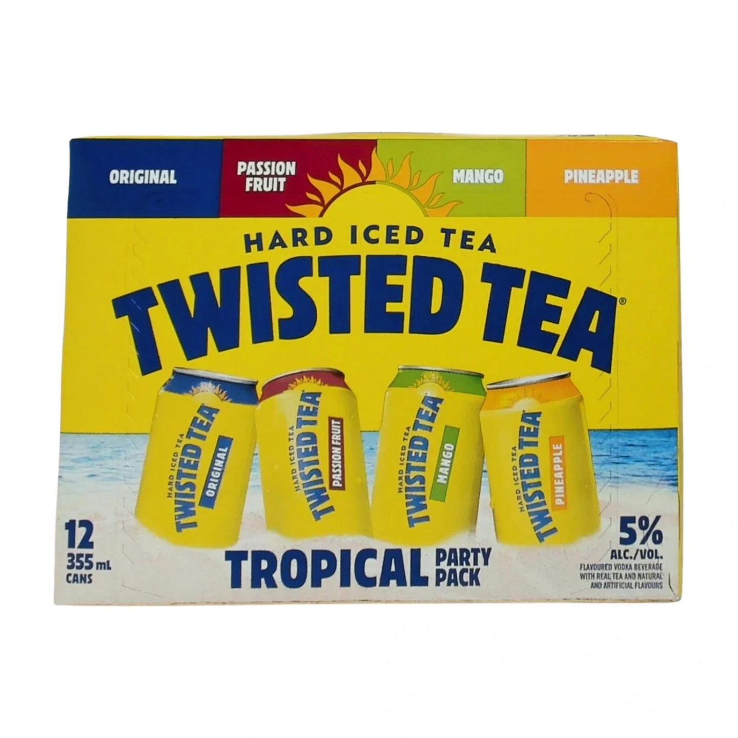 TWISTED TEA TROPICAL MIXER 355ML 12PK CAN @ Saskatoon [1055779]