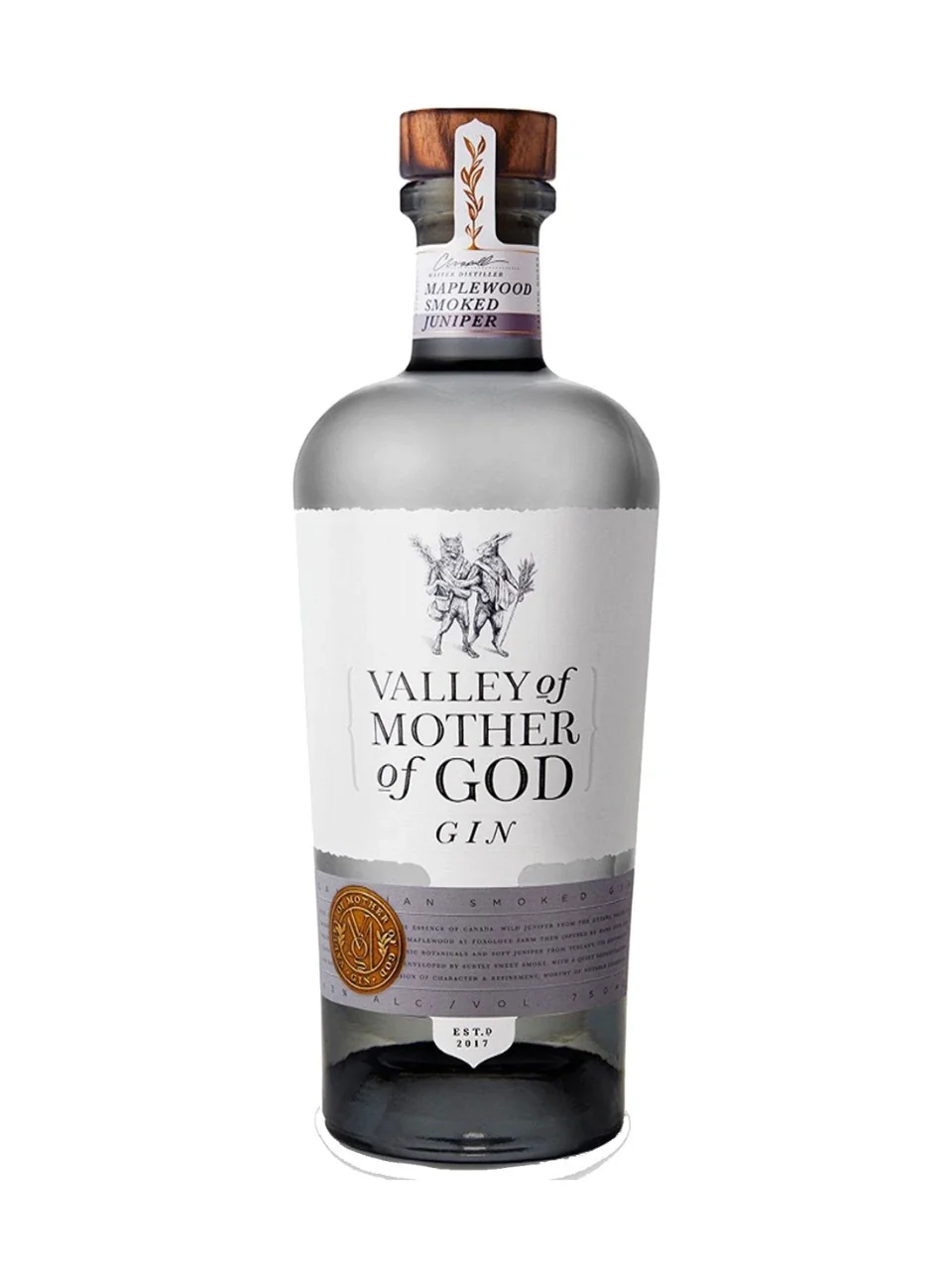 VALLEY OF MOTHER OF GOD MAPLEWOOD SMOKED JUNIPER GIN 750ML @ Deerfoot Meadows [1048864]