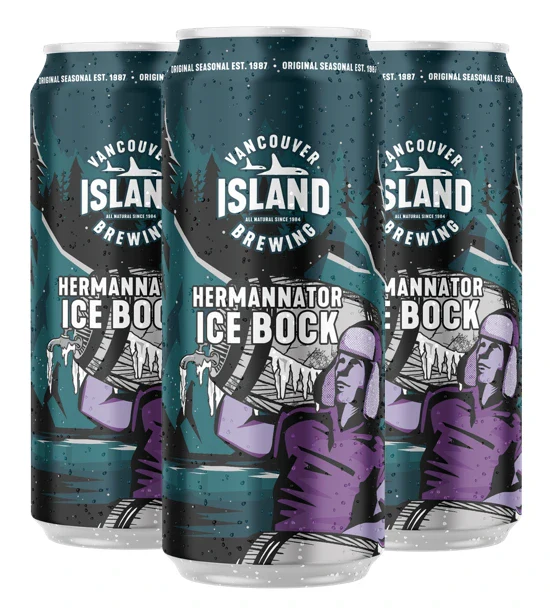VANCOUVER ISLAND HERMANNATOR ICE BOCK 473ML 4PK CAN @ Deerfoot Meadows [1007061]