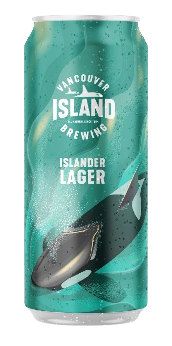 VANCOUVER ISLAND ISLANDER LAGER 473ML CAN @ Deerfoot Meadows [1051163]