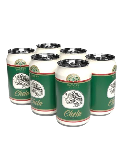 VAYCAY CHELA CERVEZA 355ML 6PK CAN @ MacTaggart [1057020]