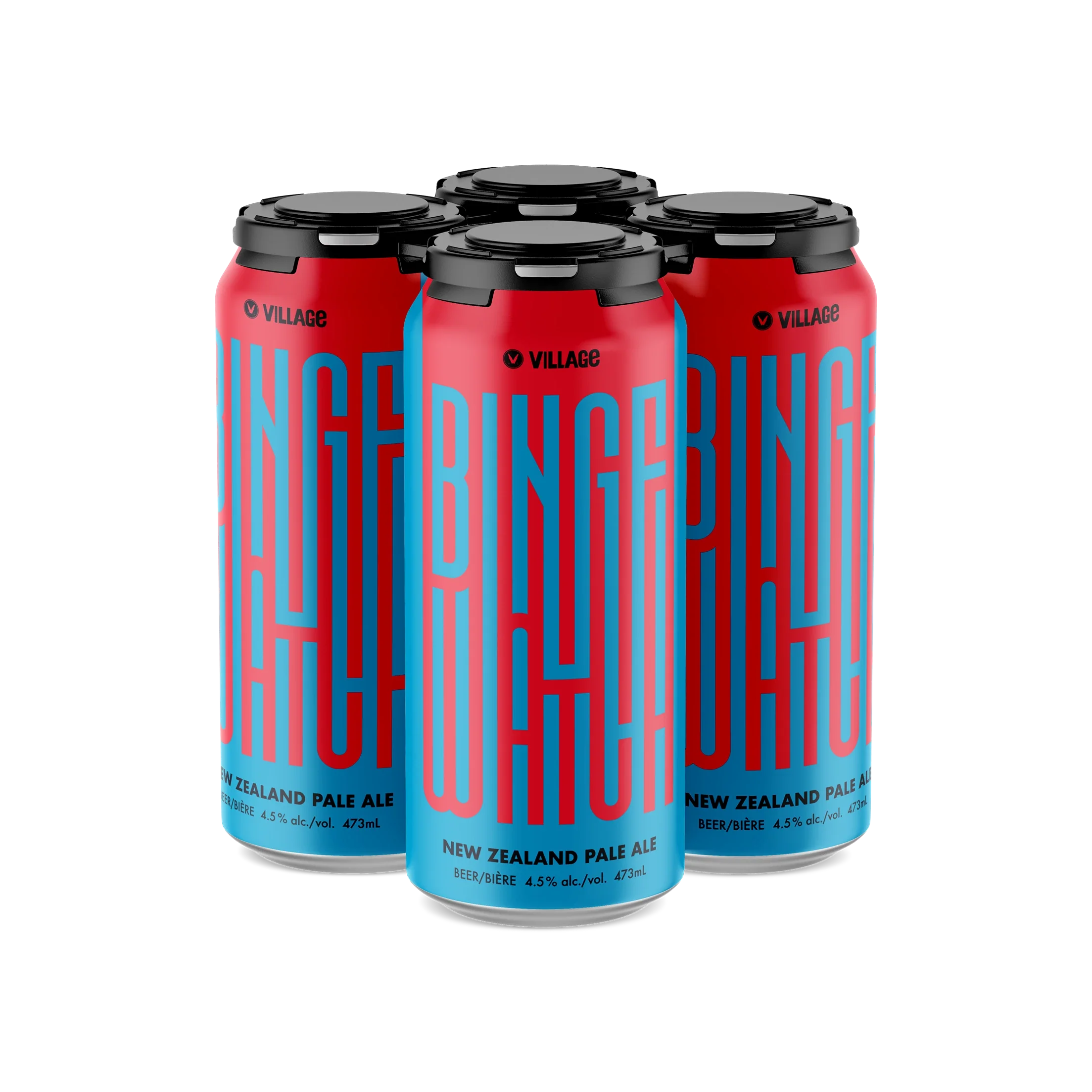 VILLAGE BINGE WATCH NZPA 473ML 4PK CAN @ Deerfoot Meadows [1038914]