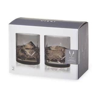 VISKI ADMIRAL ROCKS GLASSES SMOKE 2PK @ Saskatoon [1061249]