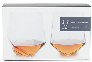 VISKI FACETED CRYSTAL TUMBLERS @ Saskatoon [1005078]