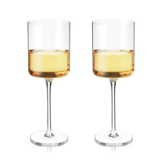 VISKI LAUREL WINE GLASSES WHITE @ MacTaggart [1047870]